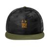 Camo Flat Bill Snapback Cap Thumbnail