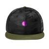 Camo Flat Bill Snapback Cap Thumbnail