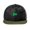 Camo Flat Bill Snapback Cap Thumbnail