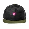 Camo Flat Bill Snapback Cap Thumbnail