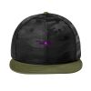Camo Flat Bill Snapback Cap Thumbnail