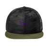 Camo Flat Bill Snapback Cap Thumbnail
