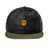 Camo Flat Bill Snapback Cap Thumbnail