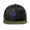 Camo Flat Bill Snapback Cap Thumbnail