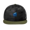 Camo Flat Bill Snapback Cap Thumbnail