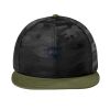 Camo Flat Bill Snapback Cap Thumbnail
