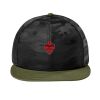 Camo Flat Bill Snapback Cap Thumbnail