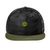 Camo Flat Bill Snapback Cap Thumbnail