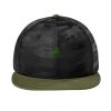 Camo Flat Bill Snapback Cap Thumbnail
