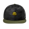 Camo Flat Bill Snapback Cap Thumbnail