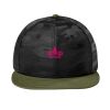 Camo Flat Bill Snapback Cap Thumbnail