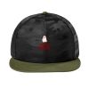 Camo Flat Bill Snapback Cap Thumbnail