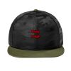 Camo Flat Bill Snapback Cap Thumbnail