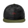 Camo Flat Bill Snapback Cap Thumbnail