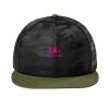 Camo Flat Bill Snapback Cap Thumbnail
