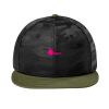 Camo Flat Bill Snapback Cap Thumbnail