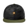 Camo Flat Bill Snapback Cap Thumbnail