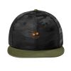 Camo Flat Bill Snapback Cap Thumbnail