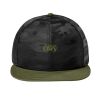 Camo Flat Bill Snapback Cap Thumbnail