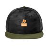 Camo Flat Bill Snapback Cap Thumbnail