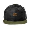 Camo Flat Bill Snapback Cap Thumbnail