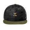 Camo Flat Bill Snapback Cap Thumbnail
