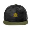 Camo Flat Bill Snapback Cap Thumbnail