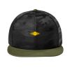 Camo Flat Bill Snapback Cap Thumbnail