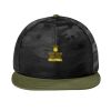 Camo Flat Bill Snapback Cap Thumbnail