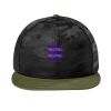 Camo Flat Bill Snapback Cap Thumbnail