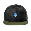 Camo Flat Bill Snapback Cap Thumbnail