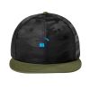 Camo Flat Bill Snapback Cap Thumbnail