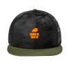 Camo Flat Bill Snapback Cap Thumbnail