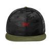 Camo Flat Bill Snapback Cap Thumbnail