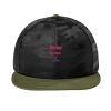 Camo Flat Bill Snapback Cap Thumbnail