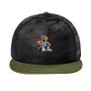 Camo Flat Bill Snapback Cap Thumbnail