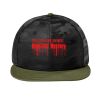 Camo Flat Bill Snapback Cap Thumbnail