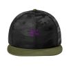 Camo Flat Bill Snapback Cap Thumbnail