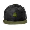 Camo Flat Bill Snapback Cap Thumbnail