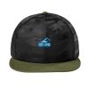 Camo Flat Bill Snapback Cap Thumbnail