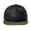 Camo Flat Bill Snapback Cap Thumbnail