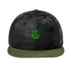 Camo Flat Bill Snapback Cap Thumbnail