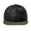 Camo Flat Bill Snapback Cap Thumbnail