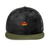 Camo Flat Bill Snapback Cap Thumbnail