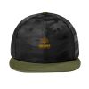 Camo Flat Bill Snapback Cap Thumbnail