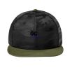 Camo Flat Bill Snapback Cap Thumbnail
