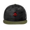 Camo Flat Bill Snapback Cap Thumbnail