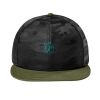 Camo Flat Bill Snapback Cap Thumbnail