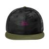 Camo Flat Bill Snapback Cap Thumbnail