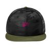 Camo Flat Bill Snapback Cap Thumbnail